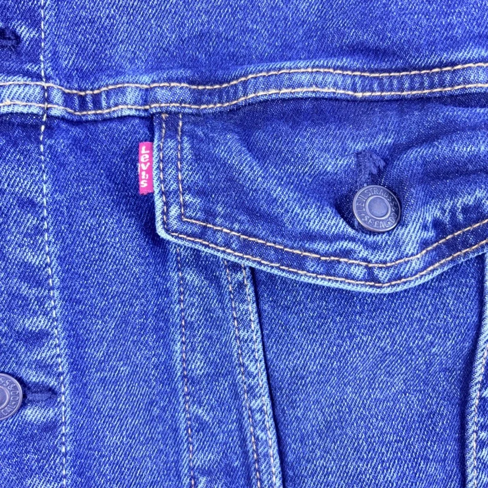 Levi's Trucker Denim Jacket Mens 2XL Blue Medium Wash Classic Jean Jacket